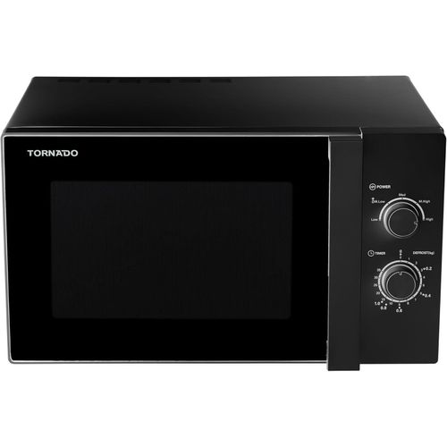 تورنيدو ميكروويف 900 وات سولو 25 لتر اسود TM - 25 MK